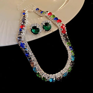 Retro French Style Geometric Alloy Plating Women's Jewelry Set