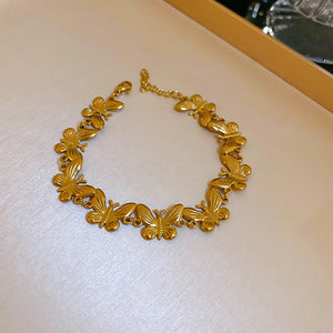 Retro French Style Geometric Alloy Plating Women's Jewelry Set