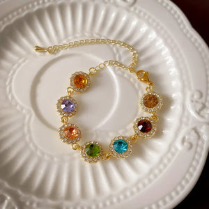 Retro French Style Geometric Alloy Plating Women's Jewelry Set